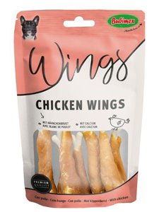 ALITAS DE POLLO CON CALCIO 100 gr.